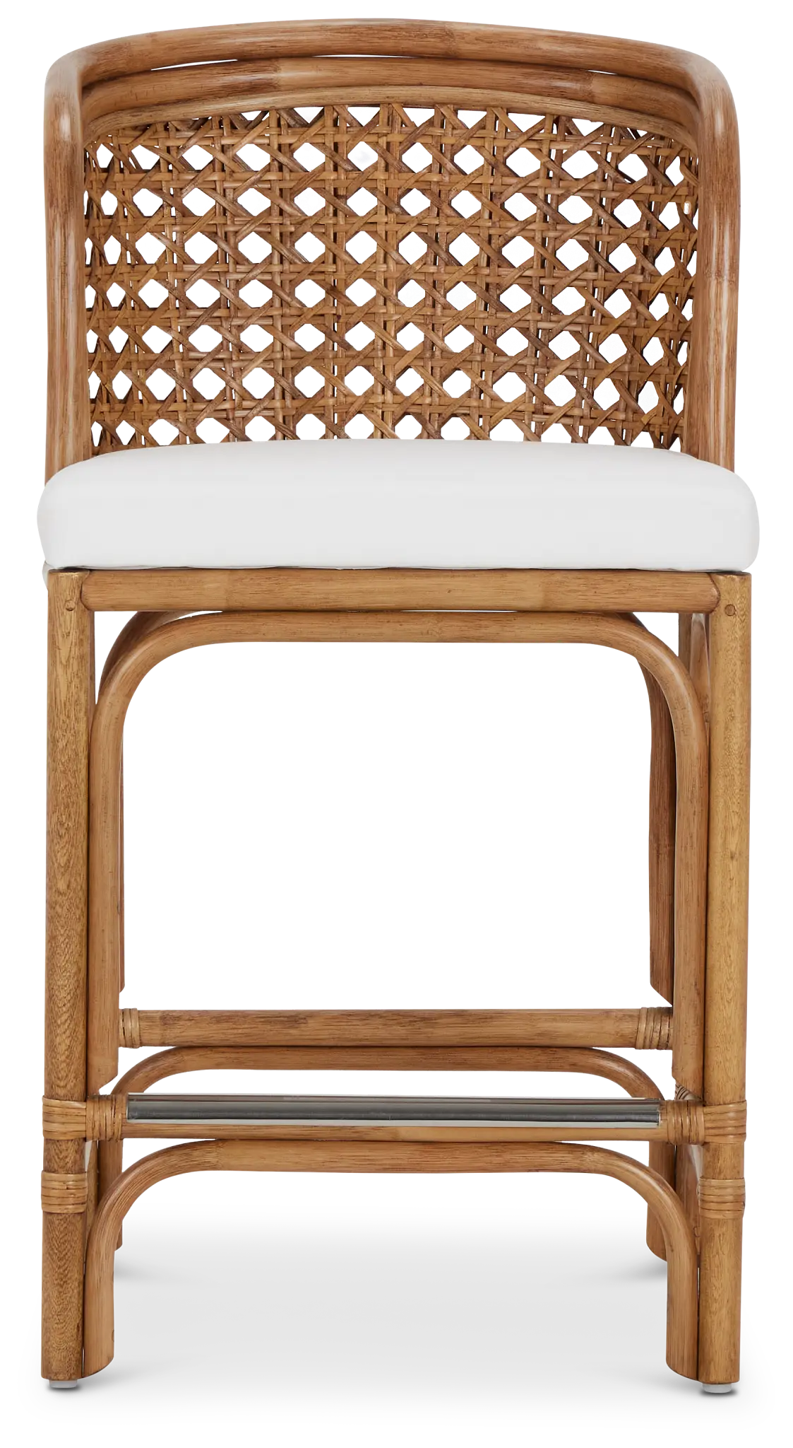 Maui Light Tonewoven 24" Upholstered Barstool Maui Light Tonewoven 24" Upholstered Barstool