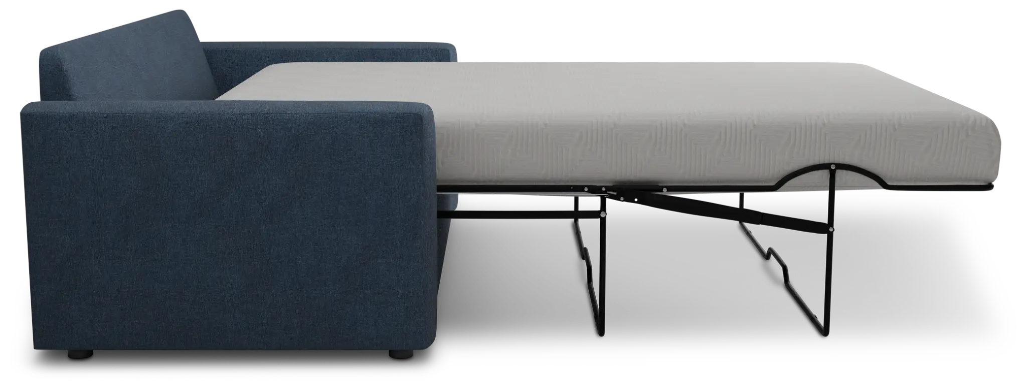 Siesta Maguire Blue Fabric Memory Foam Sleeper Siesta Maguire Blue Fabric Memory Foam Sleeper