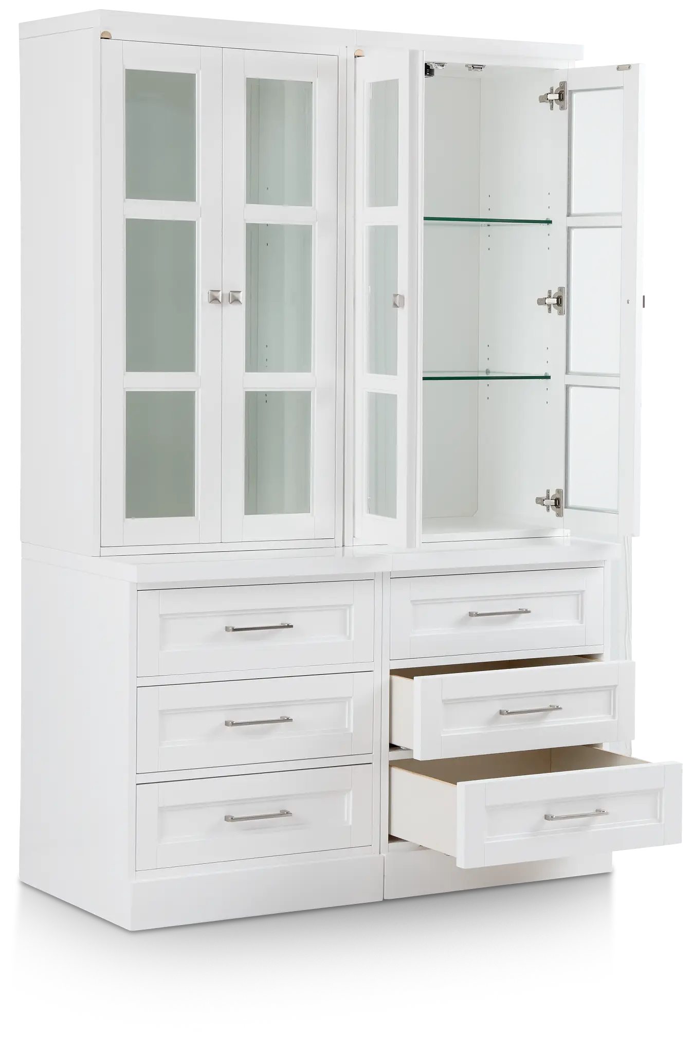 Newport White Drawer Bookcase Newport White Drawer Bookcase