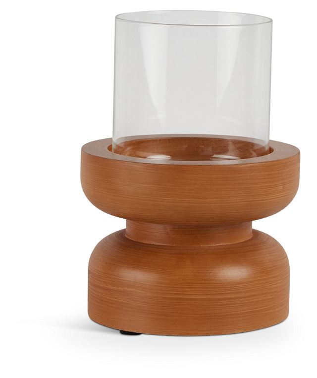 Harris Beige Small Candle Holder