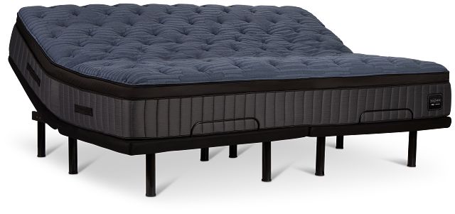 Kevin Charles By Sealy Reserve Lux Ultra Plush Plus Adjustable Mattress Set