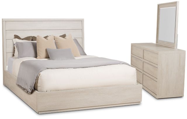 Capraia Light Tone Panel Bedroom