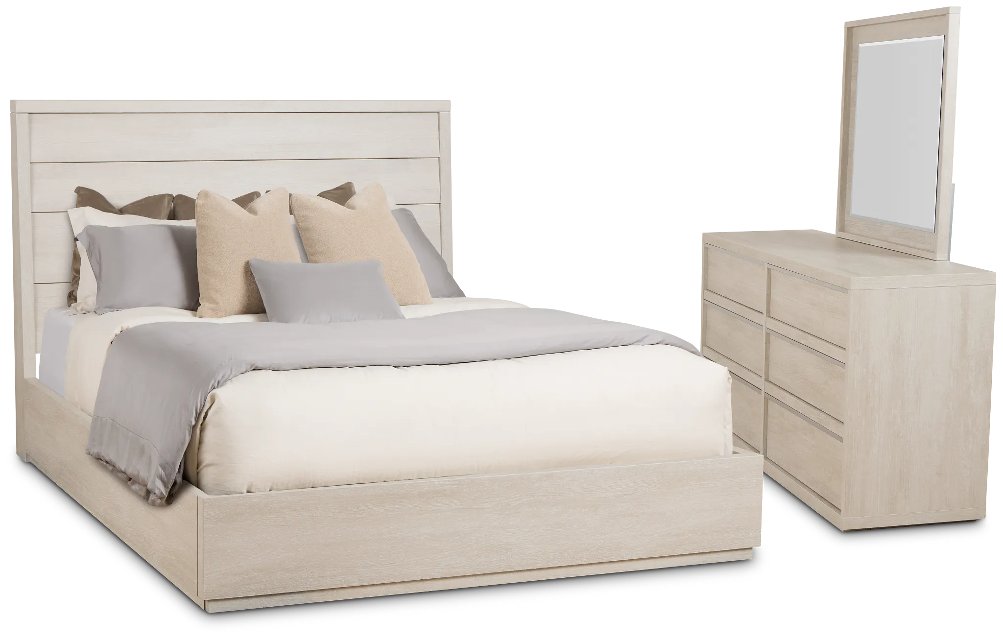 Capraia Light Tone Panel Bedroom