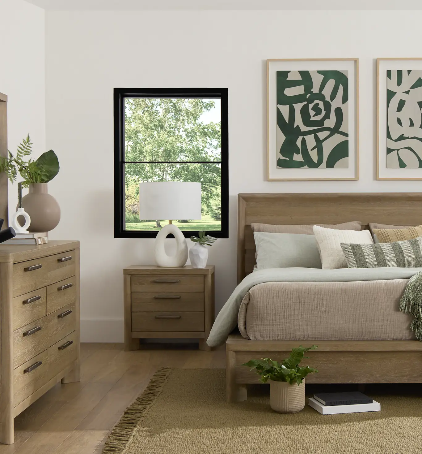 Alton Light Tone Platform Bedroom Alton Light Tone Platform Bedroom