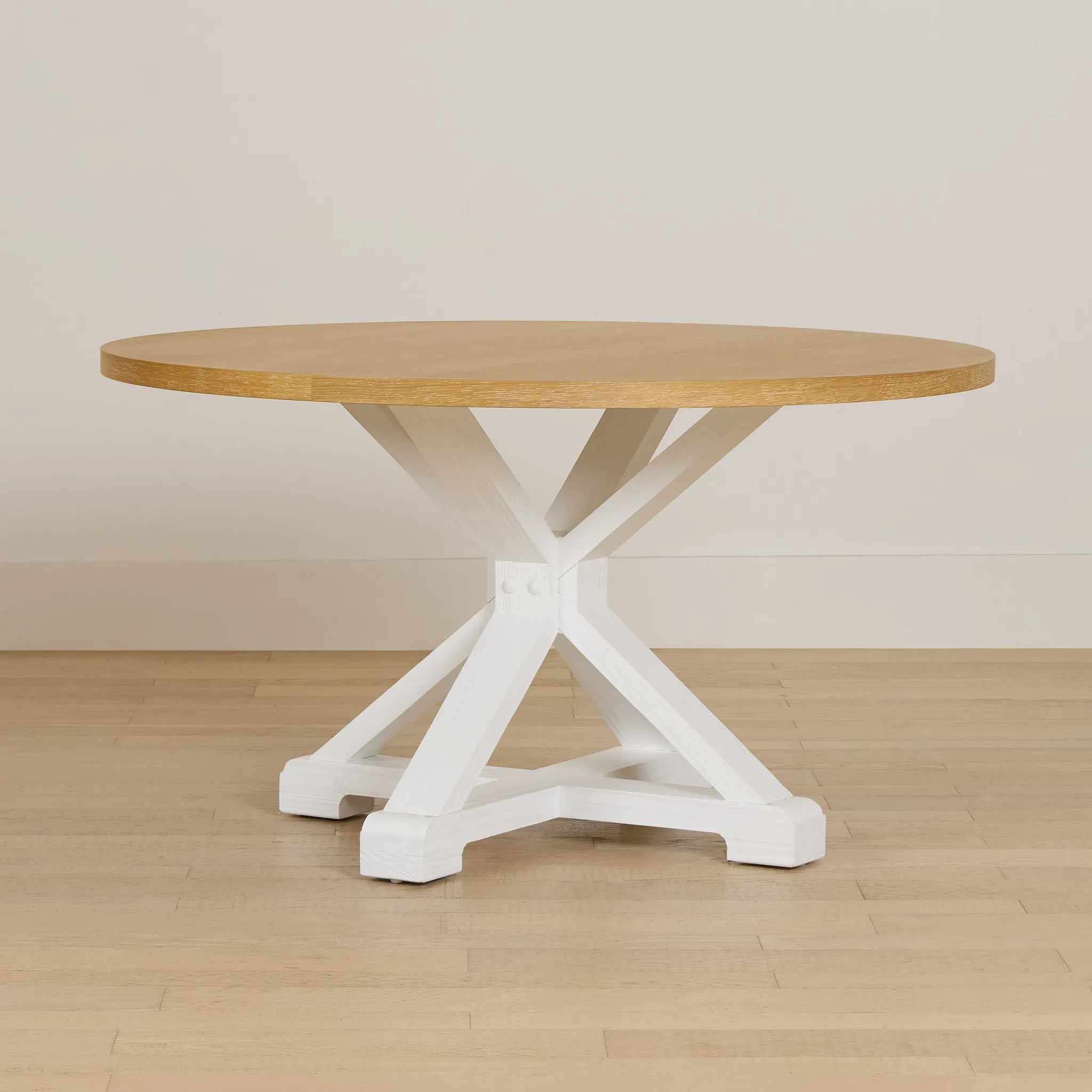 Nantucket Two-tone Light Tone Round Table