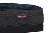 Simmons Beautyrest World Class Level 4 Plush Low-profile Mattress Set