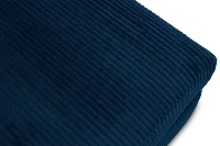 Charlie Dark Blue Fabric Cocktail Ottoman