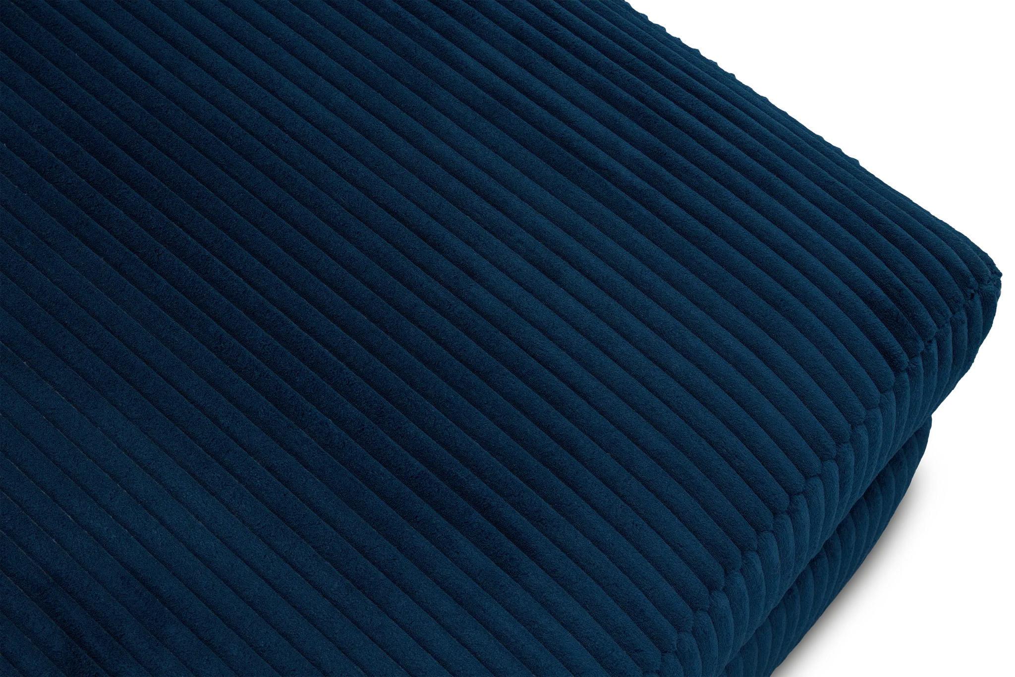 Charlie Dark Blue Fabric Cocktail Ottoman