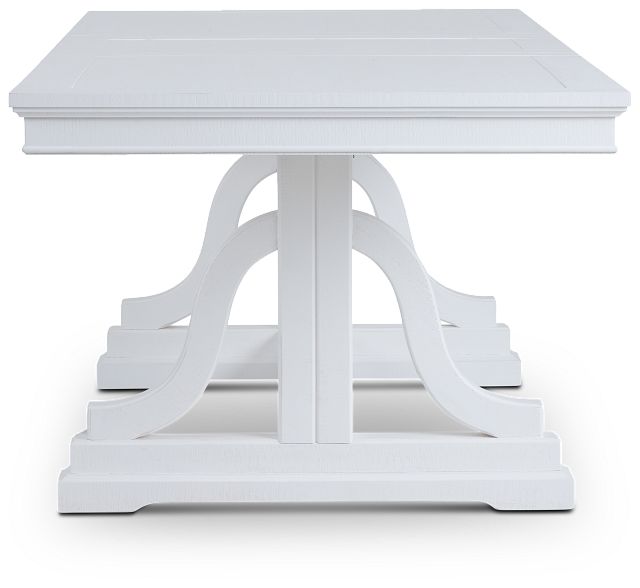 heron cove white trestle table