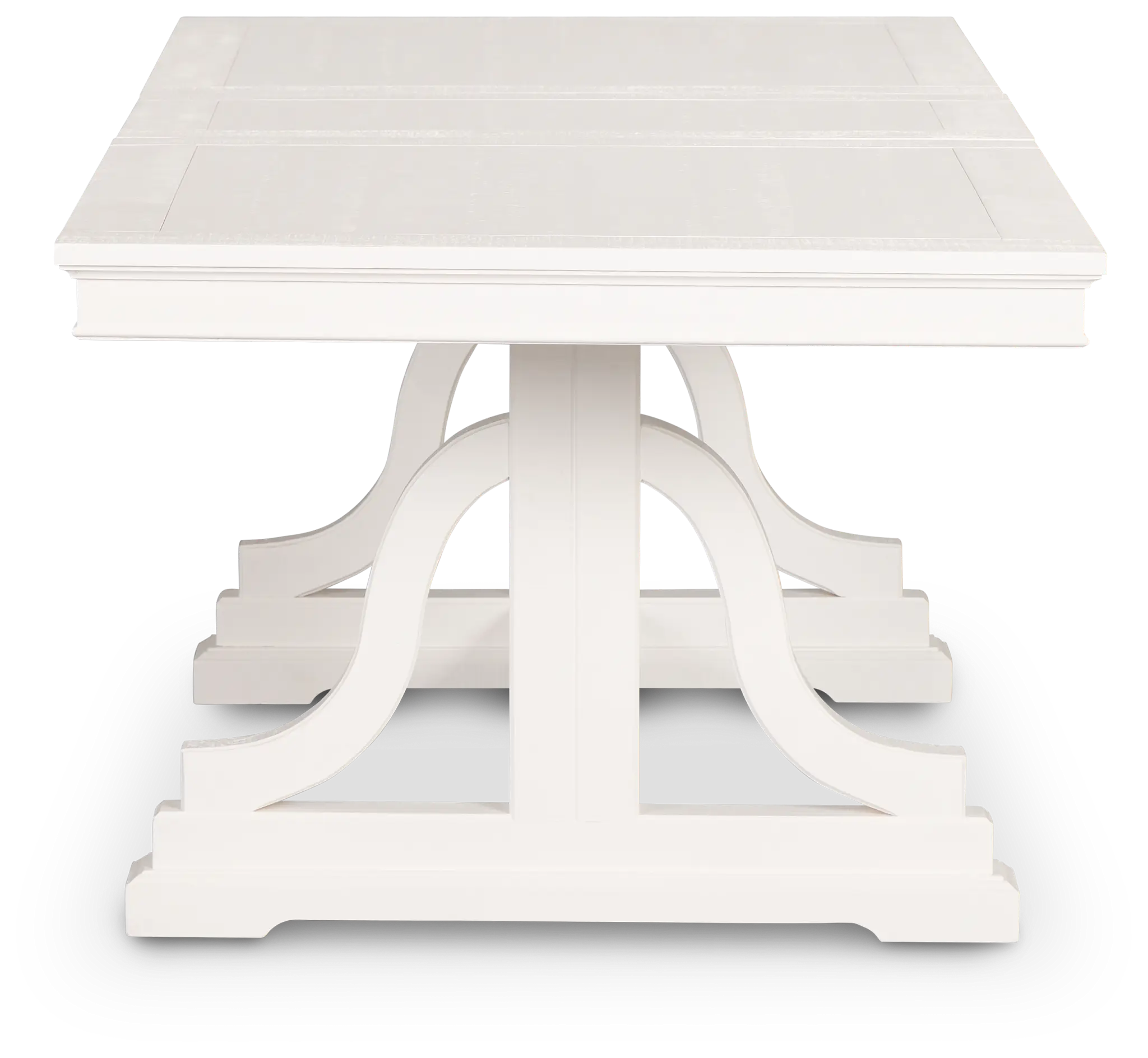 Heron Cove White Trestle Table Heron Cove White Trestle Table