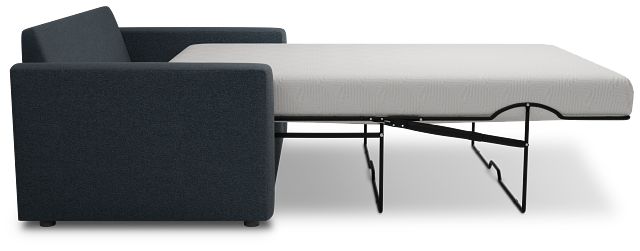 Siesta Elite Dark Blue Fabric Cooling Memory Foam Sleeper
