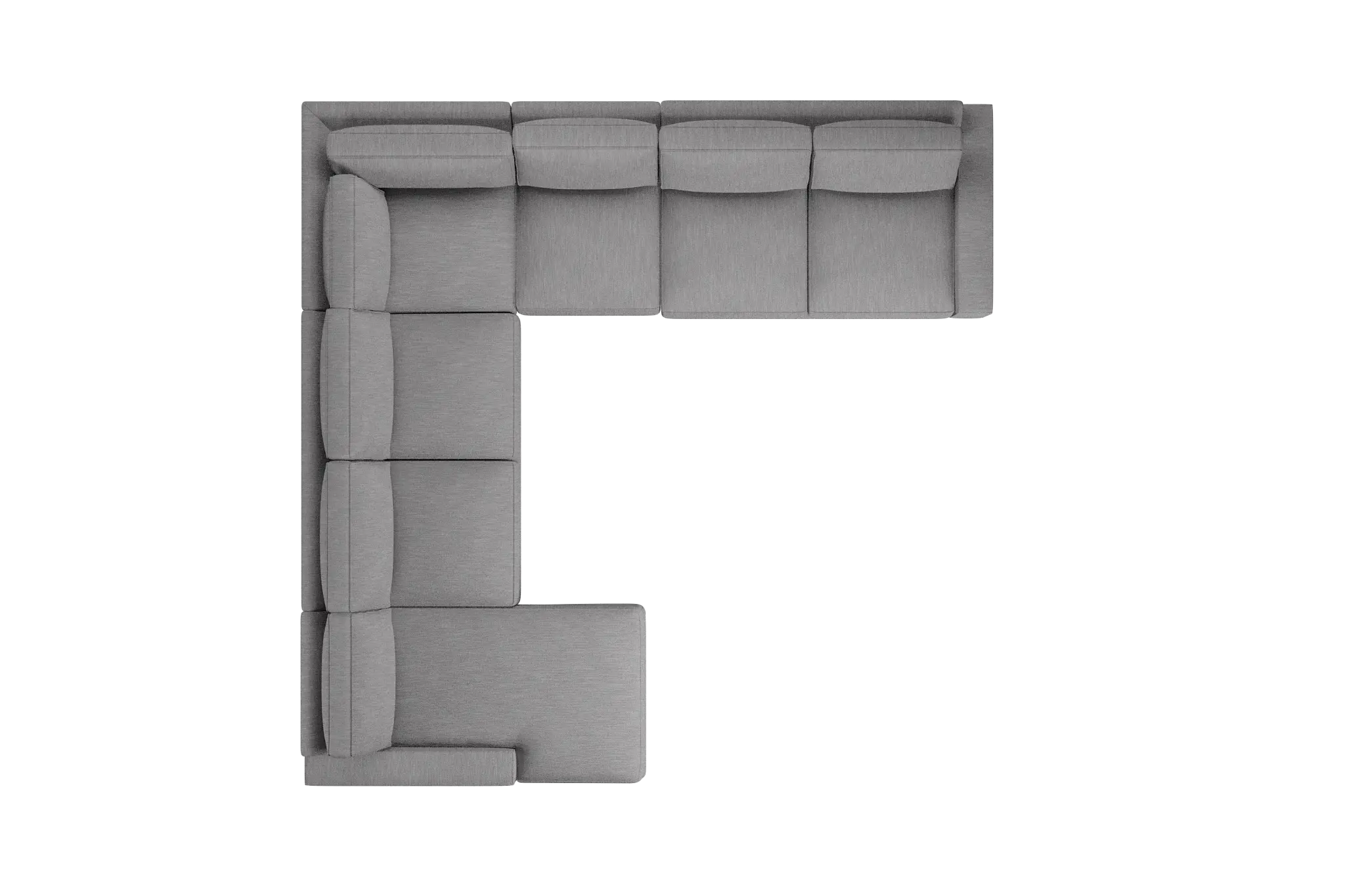 Edgewater Revenue Gray Large Left Chaise Sectional Edgewater Revenue Gray Large Left Chaise Sectional