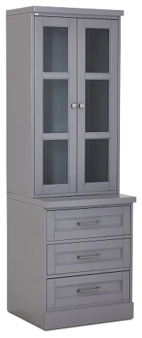 Newport Gray Drawer Pier