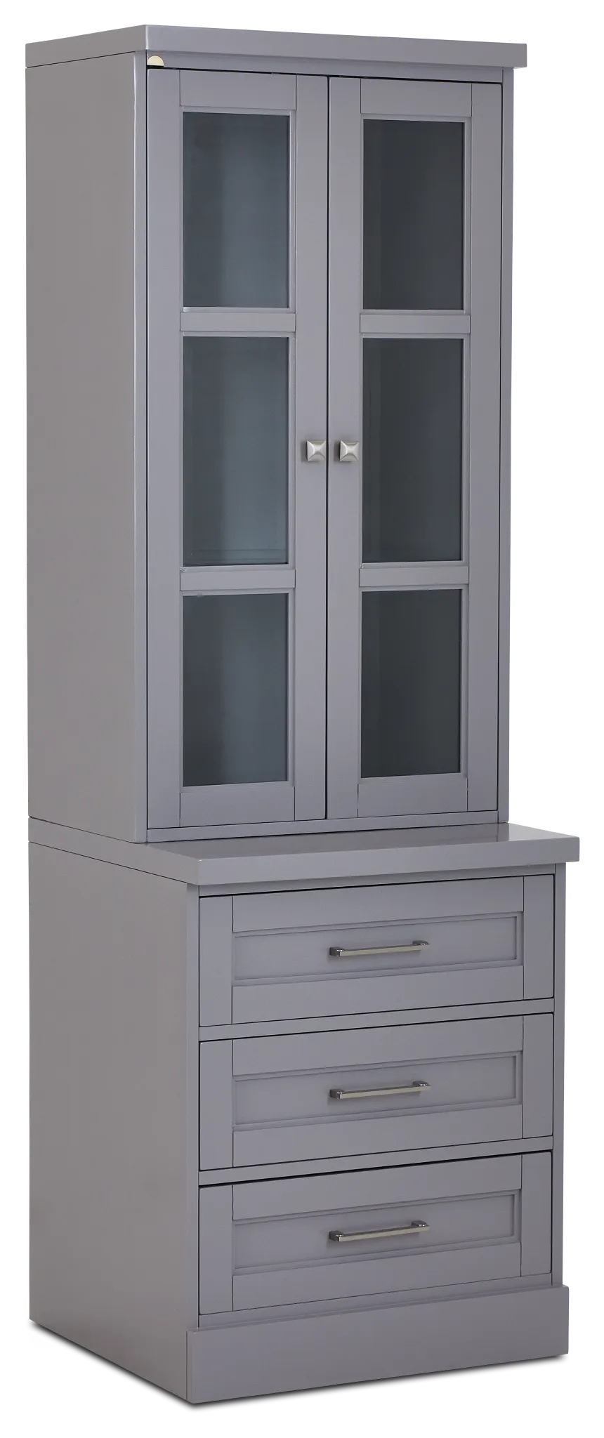 Newport Gray Drawer Pier