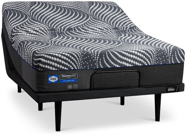 Sealy Posturepedic Plus High Point 14" Firm Ergo 3.0 Adjustable Mattress Set