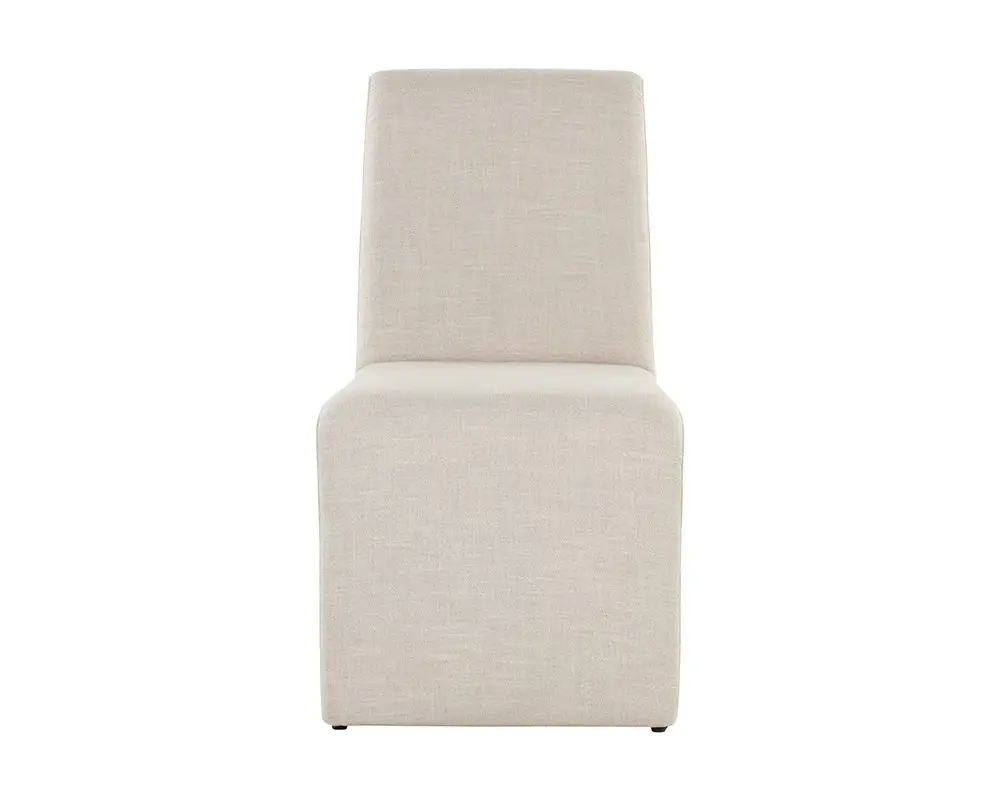 Heron Orange Fabric Upholstered Side Chair Heron Orange Fabric Upholstered Side Chair