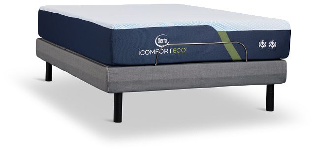 Serta Icomfort Eco F15gl Firm Motion Perfect 4 Adjustable Base Set