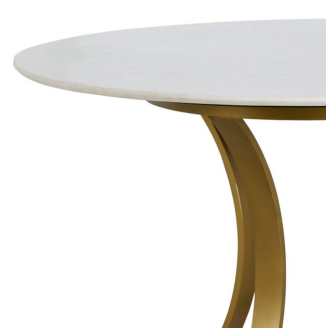 Gaby Marble 48" Round Table