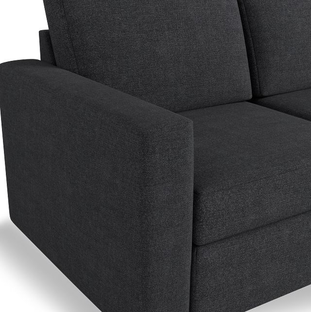 Citymod Dark Gray Fabric 3-piece Modular Sofa