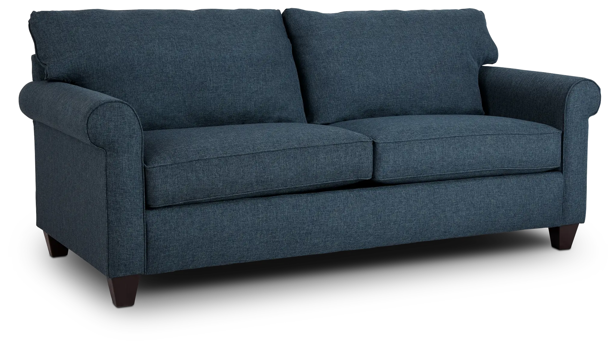 Cameron Blue Fabric Memory Foam Sleeper Cameron Blue Fabric Memory Foam Sleeper
