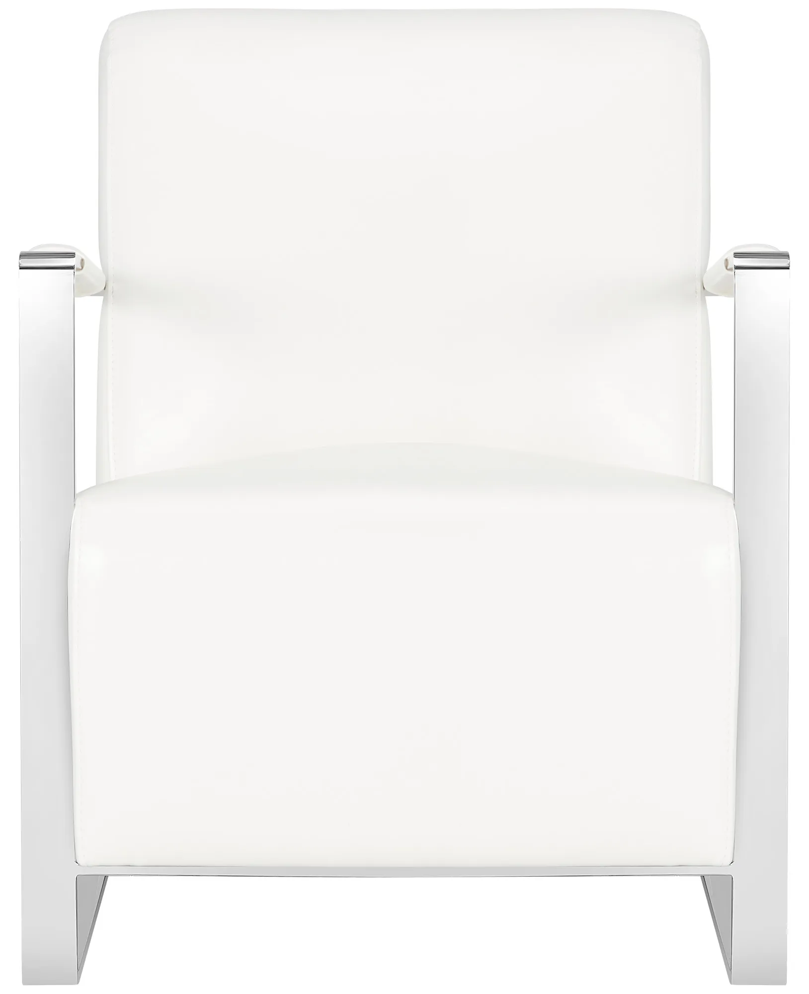 Lee White Uph Accent Chair