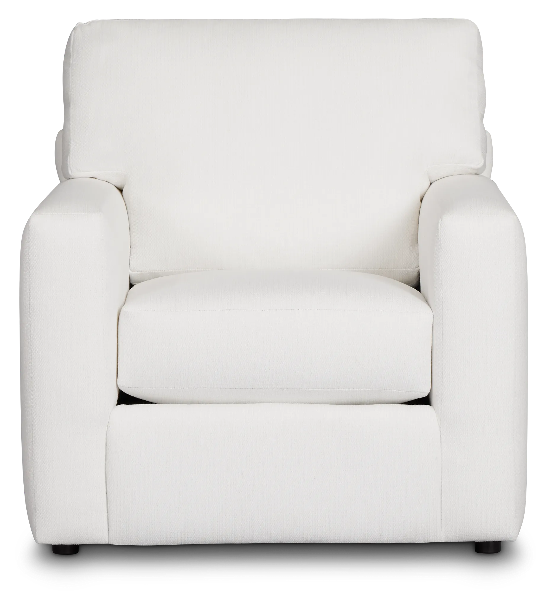 Rhodes White Fabric Chair