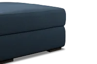 Edgewater Elite Blue Ottoman