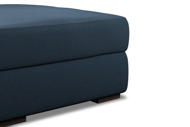 Edgewater Elite Blue Ottoman