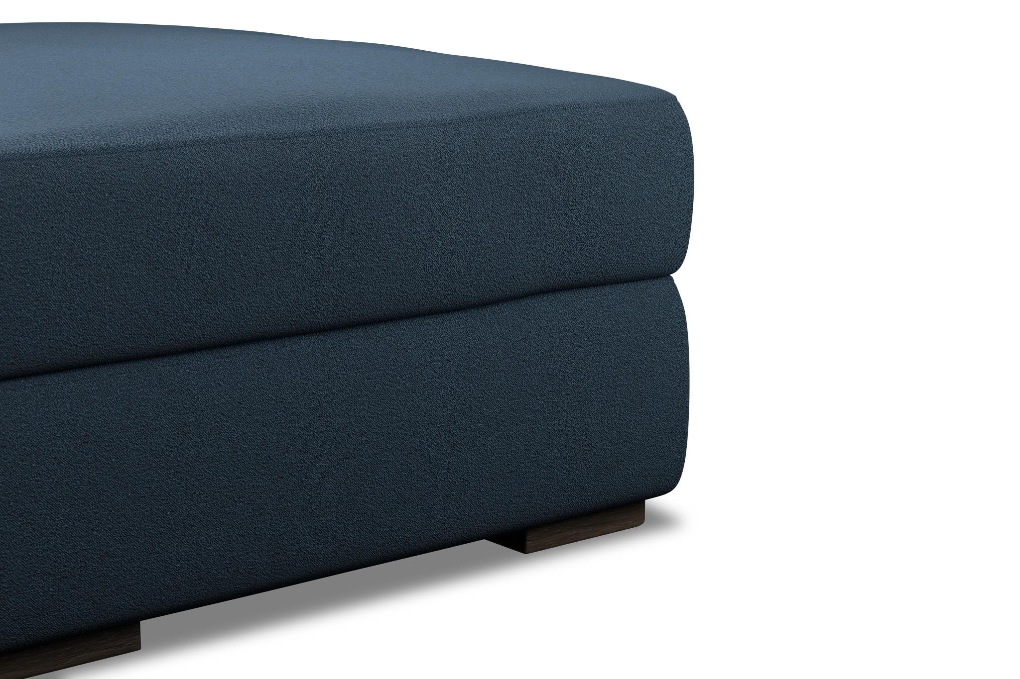 Edgewater Elite Blue Ottoman