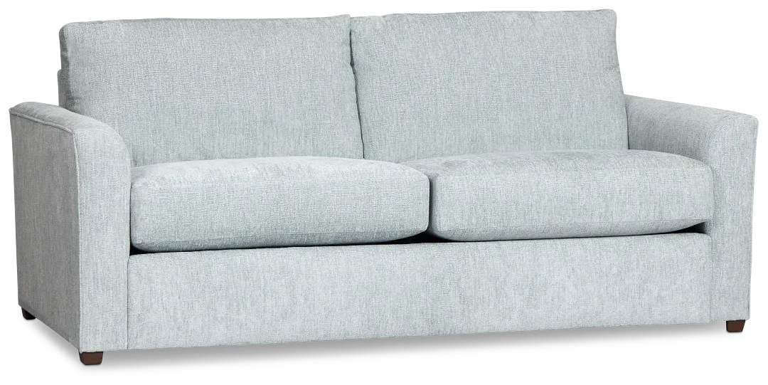 Shore Light Blue Fabric Cooling Memory Foam Sleeper