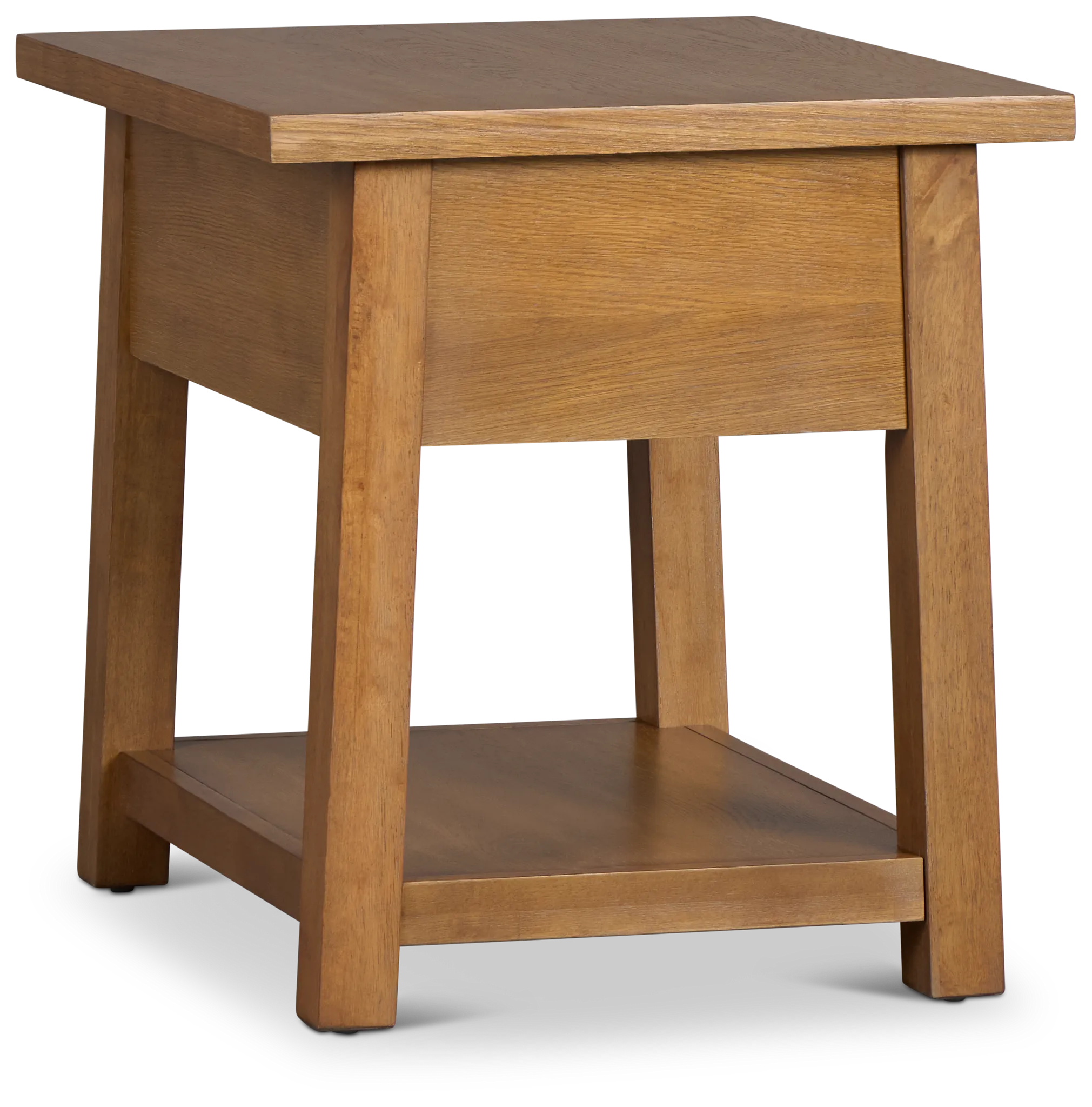 Provo Mid Tone Storage End Table