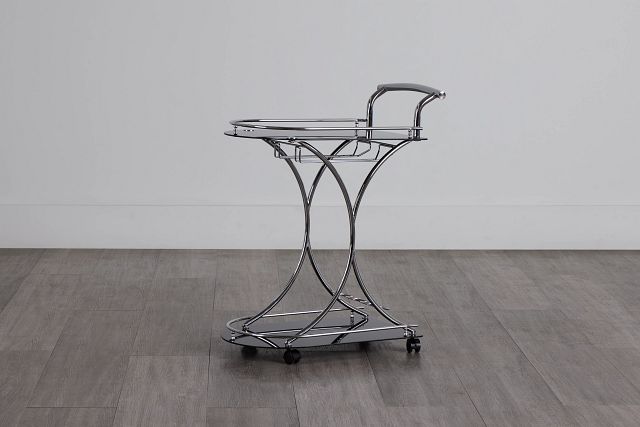 Arguila Black Bar Cart