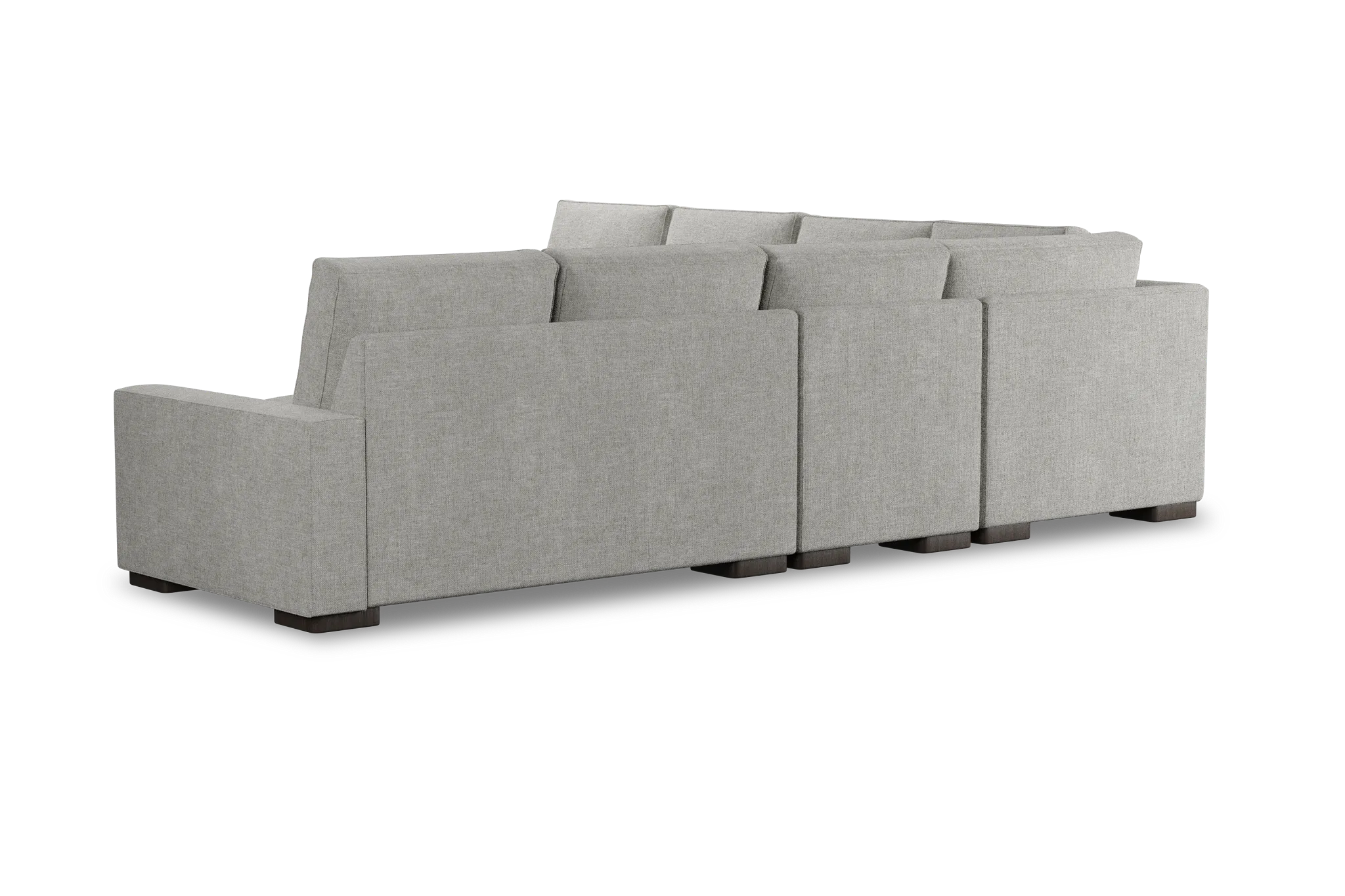 Edgewater Elevation Khaki Large Two-arm Sectional