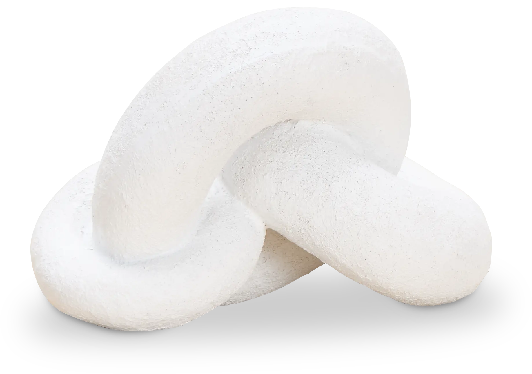 Damla White Resin Sculpture Damla White Resin Sculpture