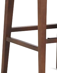 Bentley Light Gray 24" Upholstered Barstool