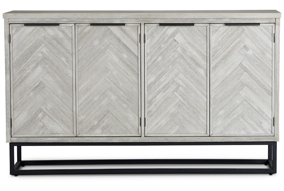 gray credenza for living room
