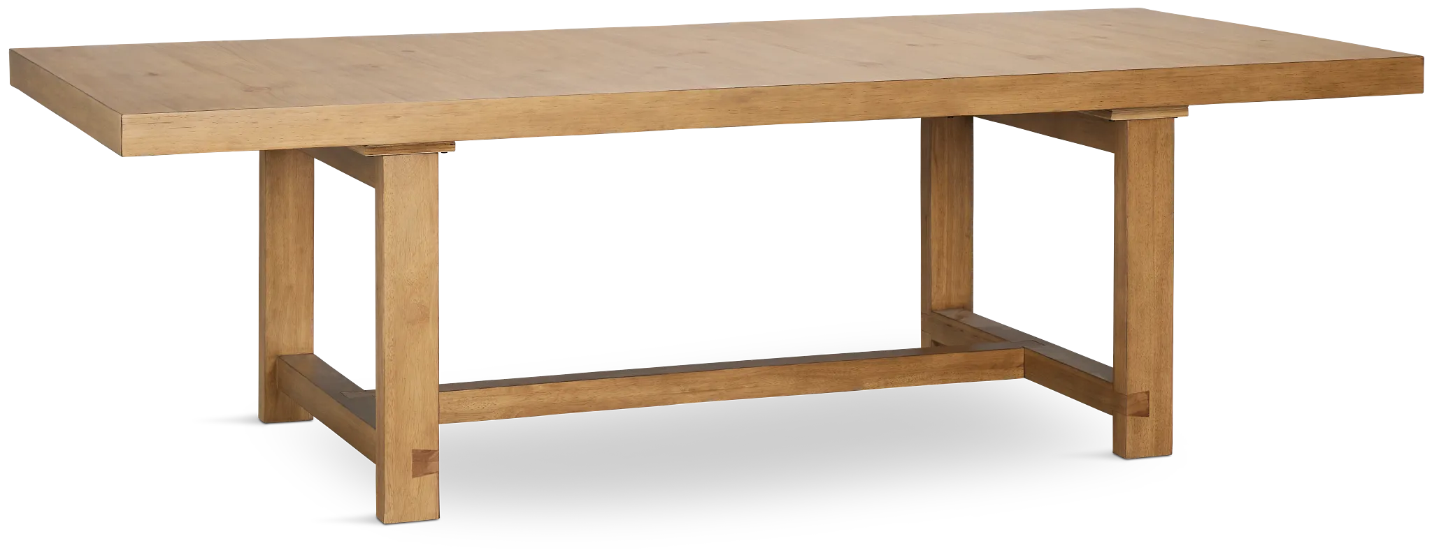 Vail Light Tone Trestle Table