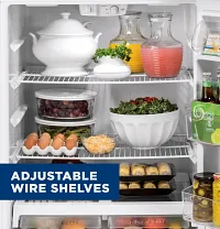 Ge 19 Series White Top Freezer Refrigerator