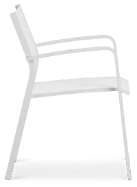 Lisbon White Sling Chair