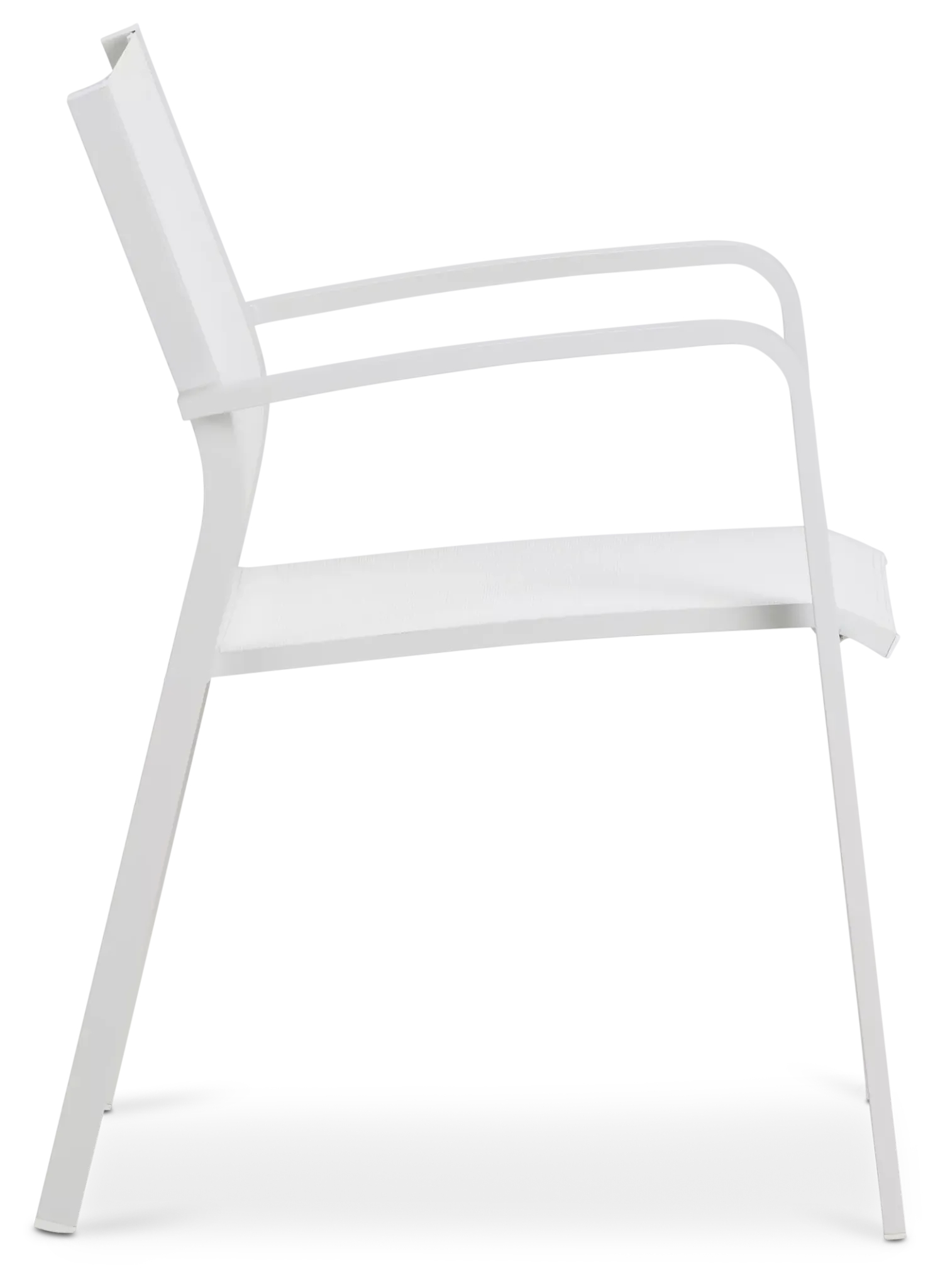 Lisbon White Sling Chair