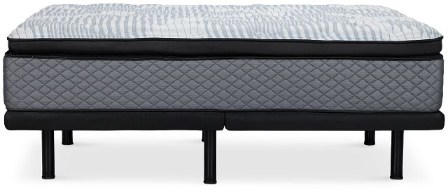 Kevin Charles By Sealy Signature Ultra Plush Deluxe Adjustable Mattress Set