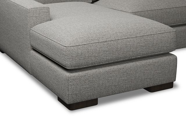 Edgewater Victory Gray Left Chaise Sectional