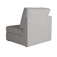 Citymod Light Gray Fabric Wedge