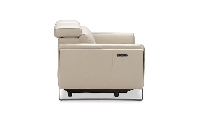 Atlas Taupe Lthr/vinyl Power Reclining Loveseat