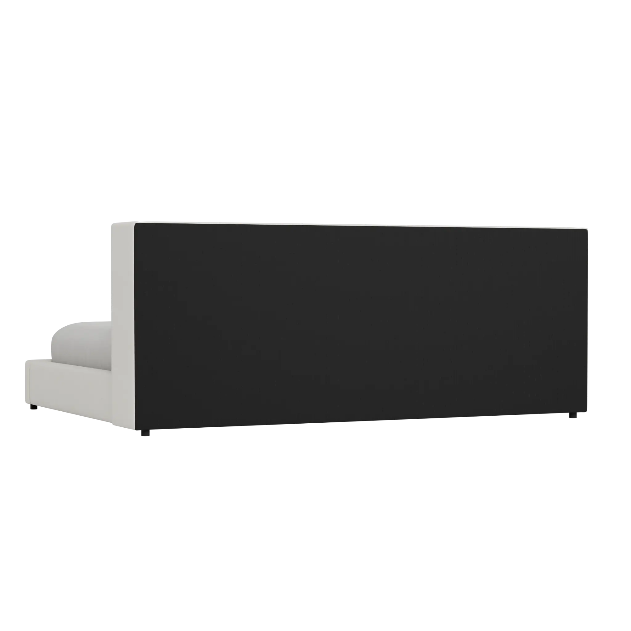 Captiva Elite Ivory 48" Upholstered Shelter Bed Captiva Elite Ivory 48" Upholstered Shelter Bed