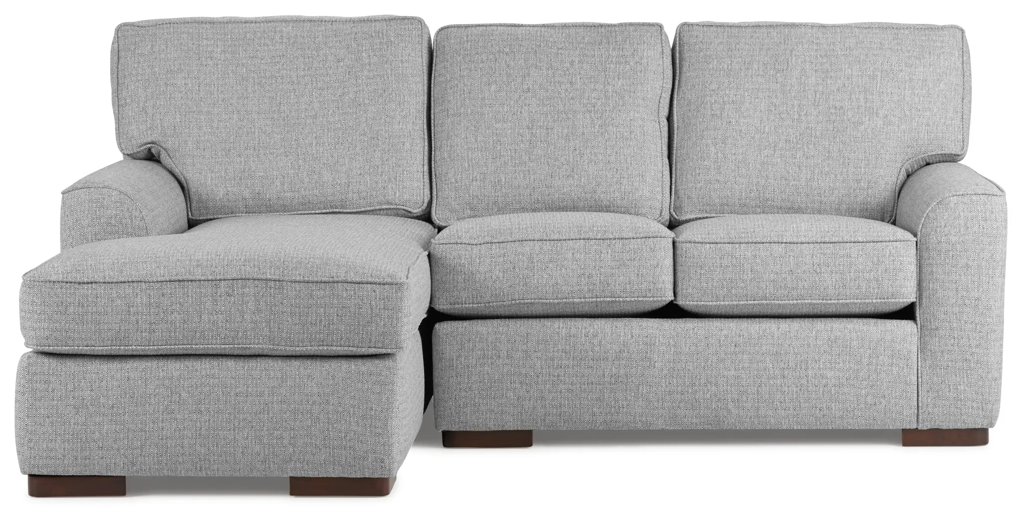 Austin Gray Fabric Left Chaise Sectional Austin Gray Fabric Left Chaise Sectional