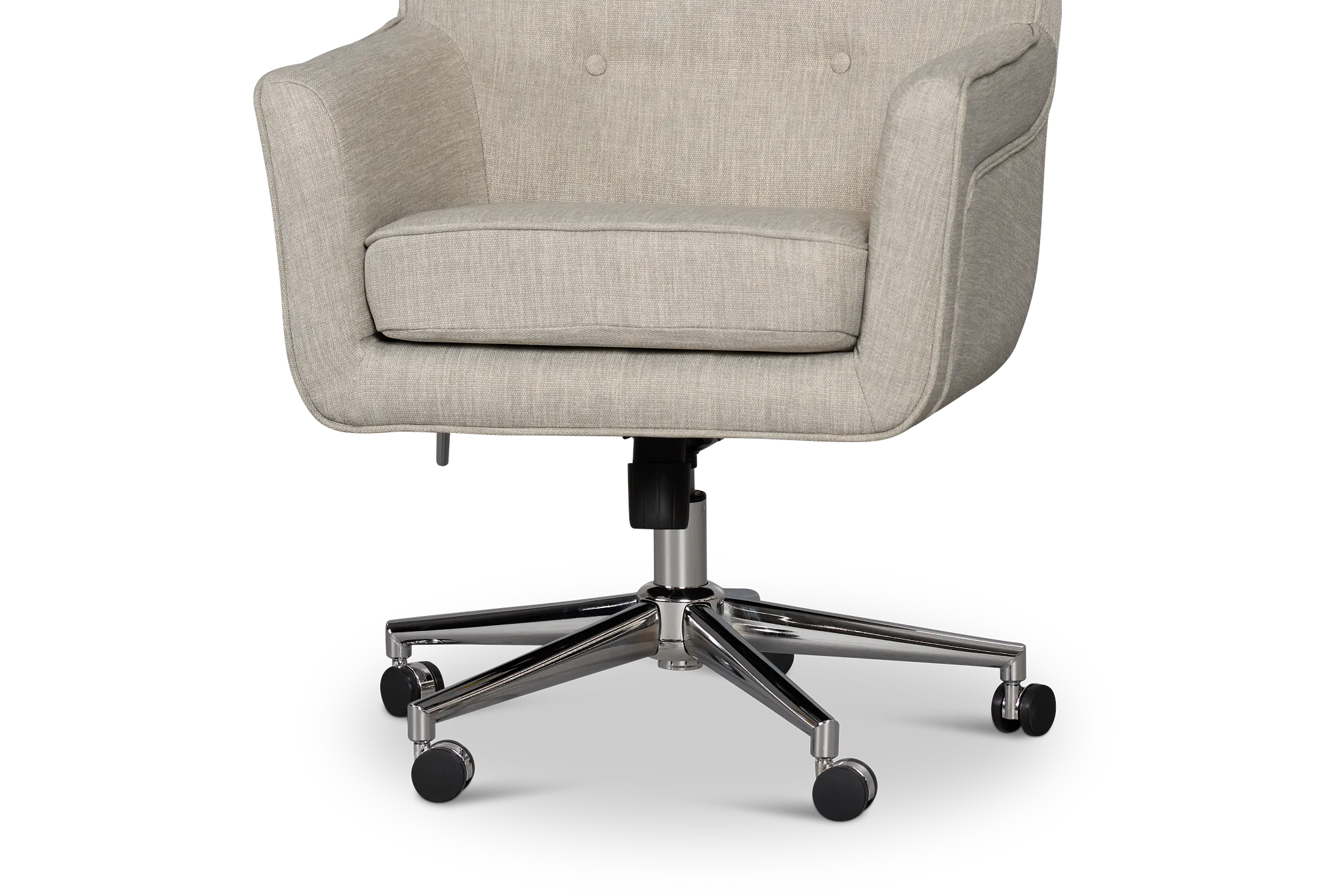 Adeline Light Gray Desk Chair