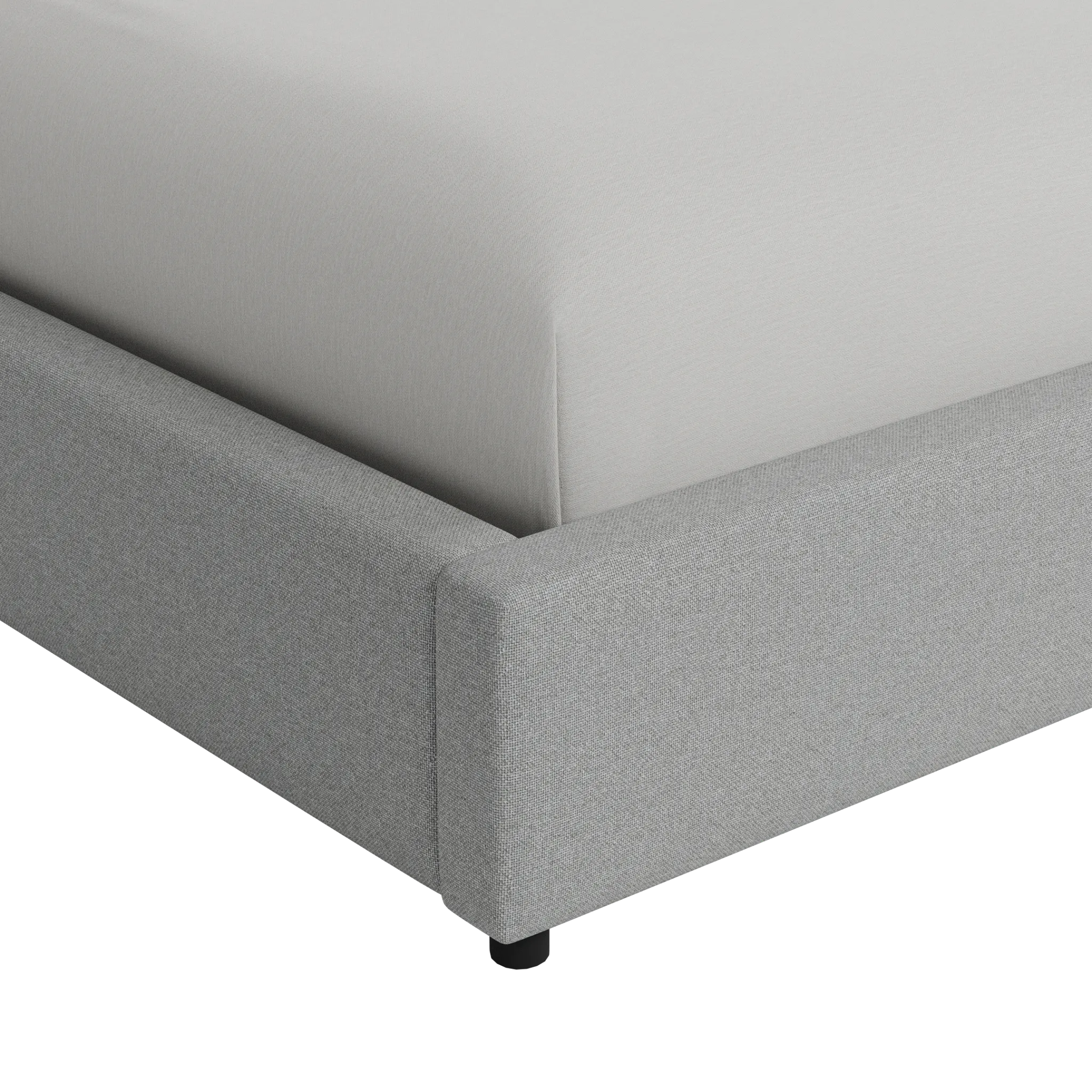 Grayton Suave 44" Upholstered Platform Bed
