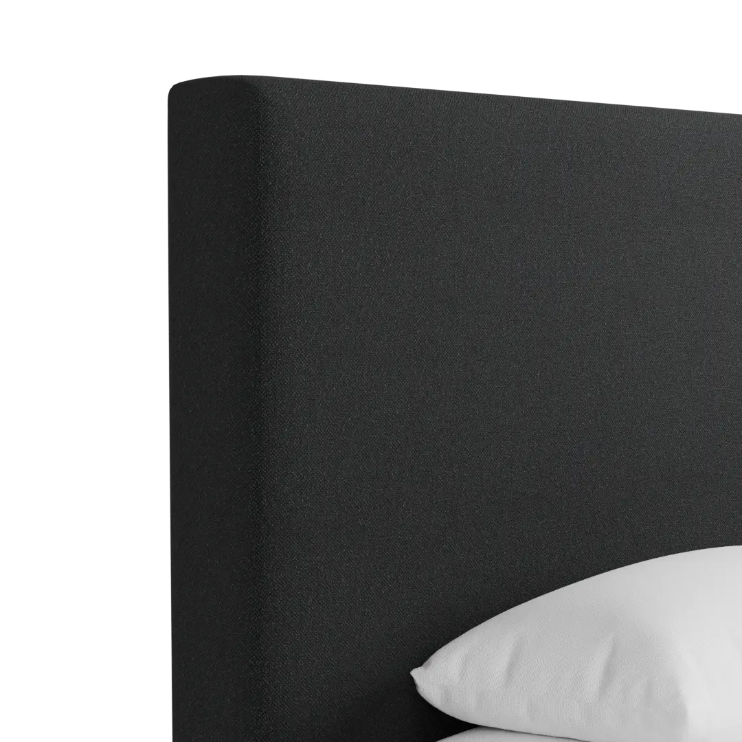 Grayton Elite Black 54" Upholstered Platform Bed Grayton Elite Black 54" Upholstered Platform Bed