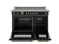Bertazzoni Heritage Series Black 48" Induction Range